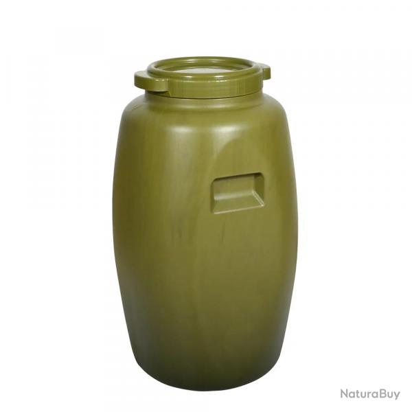 Bidon agrainage 60 litres, diamtre 34cm hauteur 67cm
