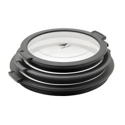 Couvercles Hermétiques Pradel France lot de 3