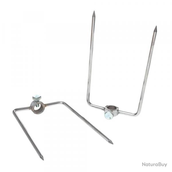 Tournebroche 2 broches 25 W cuisson volailles et gibiers 20 kg de viandes
