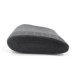 Sabot de Crosse anti-recul caoutchouc noir 3 x 4,5 x 13cm