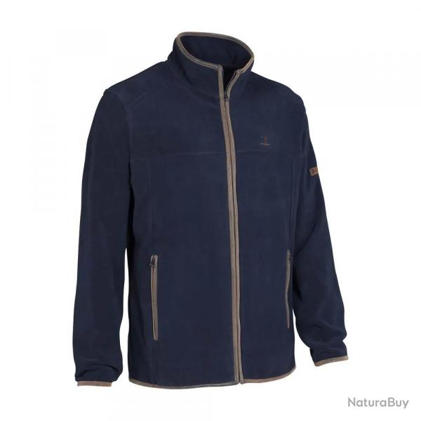 Blouson polaire Scotland 4 poches polyurthane marine S  4XL