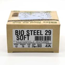 Boite de 25 Cartouches Bio Steel bourre biodégradable 29 g 12/70 4