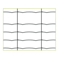 Grillage soudé galvanisé, rempart leger 1,5 x 50 m