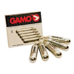 Recharges CO2 12gr GAMO® (lot de 5)