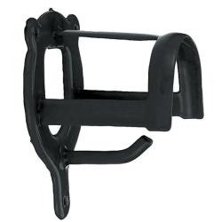 Porte-bridon en métal noir