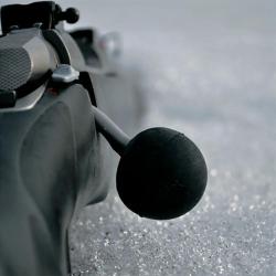 Bouton en caoutchouc pour levier de culasse