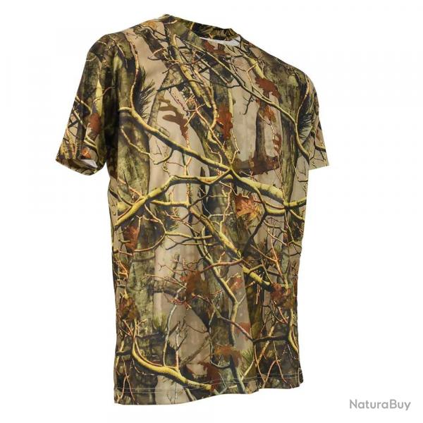 T shirt Percussion® Ghost Camo Forest manches courtes Manches courtes