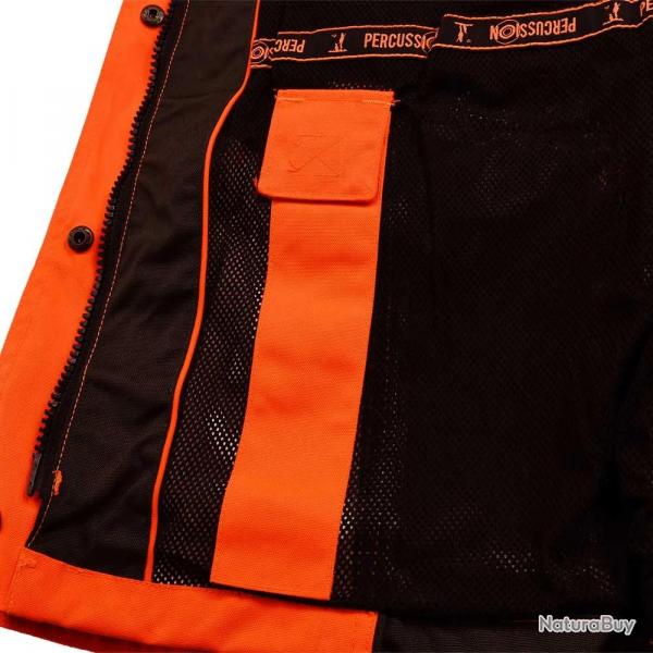 Veste femme Stronger 6 poches polyester Oxford orange XS  2XL XS