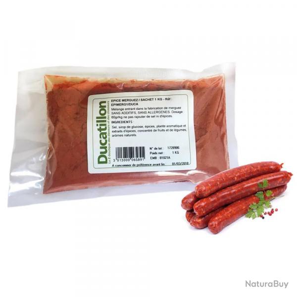 pices merguez sachet de 1 kg