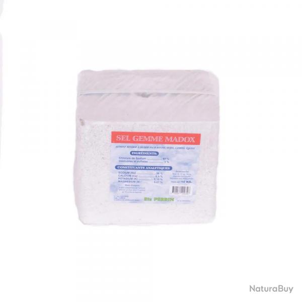 Bloc Sel gemme tout animal, complment alimentaire 10kg