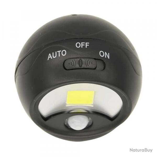 Spot COB orientable 360° 3 modes 100 lumens 8x8x8cm