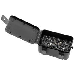 Boite de 100 Plombs Rocket bille cuivre jupe lisse HQ cal 5.5mm