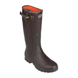 Bottes full zip Rambouillet caoutchouc marron 37 à 47 37