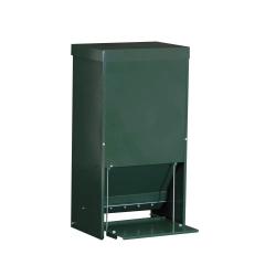 Mangeoire anti-nuisible 15 ou 30 litres thermolaquée vert 15 L