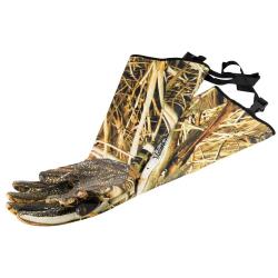 Gants longs d'Attelage néoprène camo L60cm ep 3,5mm