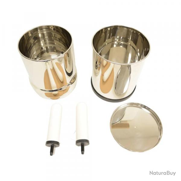 Filtre à eau à gravité British Berkefeld 6L 2 cartouches