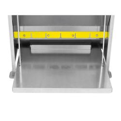 Mangeoire à trémie anti-nuisible tôle galvanisée 14 ou 23 kg 19 L