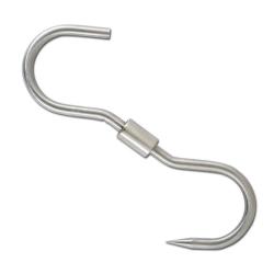 Crochet de Boucher Articulé Ø 8mm hauteur 22,5cm, portage 135kg