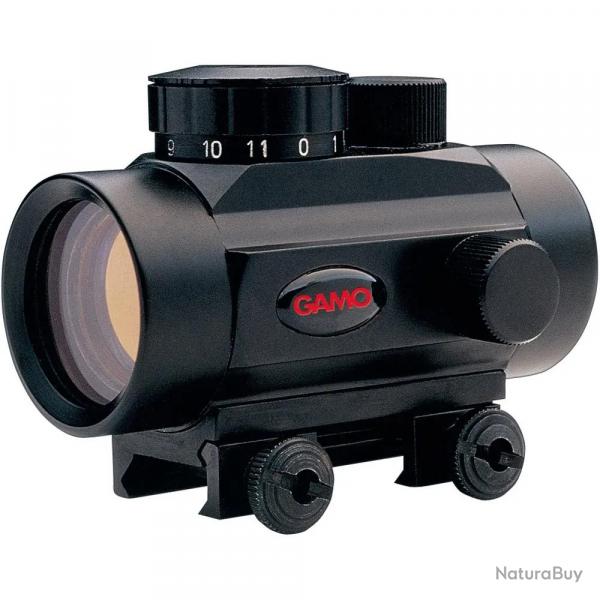 Point rouge de vise lumineux 11 niveaux rail 11mm 26mm