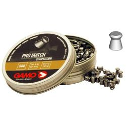 Boite de 500 plombs Pro Match Competition cal 4.5mm