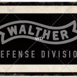 Plaque décorative vintage walther LIVRAISON GRATUITE