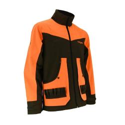 Veste Treeland Ouverture déperlante orange marron S à 3XL S