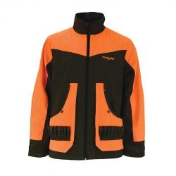Veste Treeland Ouverture déperlante orange marron S à 3XL S