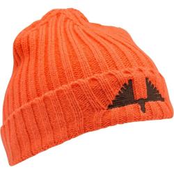 Bonnet Ultra brodé laine acrylique orange néon taille unique