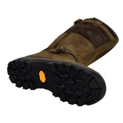 Bottes chasse Iceland Gore-Tex cuir marron fourrée 43