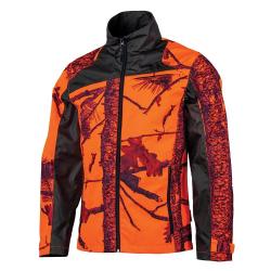 Veste Treeland Maquisard orange camo forest M à 3XL XL