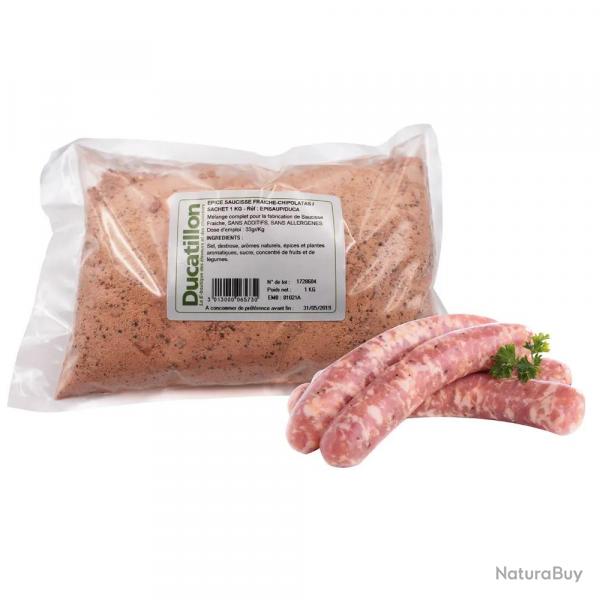 pices saucisses fraiches - Chipolatas sachet de 1 kg