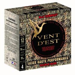 Boite de 25 cartouches vent d'est red tempest bourre jupe 12/76 4