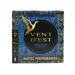 25 cartouches acier Cal. 12/76 vent d'est blue tempest 33g 4