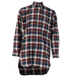 Chemise à carreaux Tanouk flanelle coton rouge bleu S à 4XL S