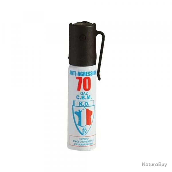 Bombe Lacrymogène XI Le Protecteur Gaz CS 100 ml avec poignée