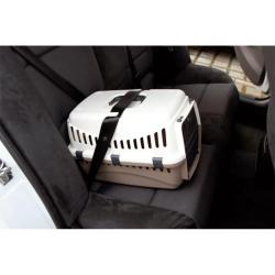 Caisse de transport chat 'Expedion' Gris PVC 45 x 30 x 30 cm