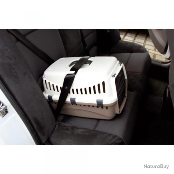 Caisse de transport chat 'Expedion' Gris PVC 45 x 30 x 30 cm