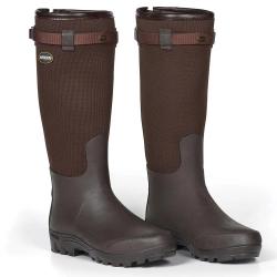 Bottes Primo Country Zip textile rip-stop Marron Foncé 40 à 46 46
