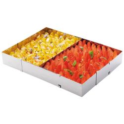 Cadre à Gâteaux Rectangulaire extensible