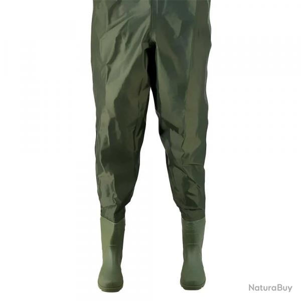Waders étanche poche ventrale semelles crantées nylon PVC 39 à 48