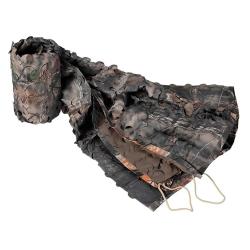 Filet de camouflage 3D anti UV polyester Forêt 1.5 x 3m
