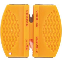 Aiguiseur de poche 2 parties carbure tungstène céramique blanche