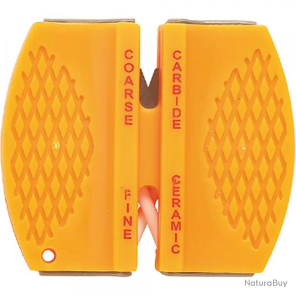 Aiguiseur de poche 2 parties carbure tungstène céramique blanche