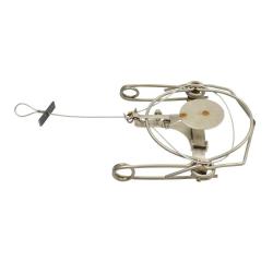 Piège renard à lacet acier inoxydable à l'unité ou par lot de 3 L'unité