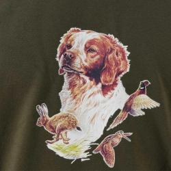 T-shirt kaki épagneul Bartavel® XL