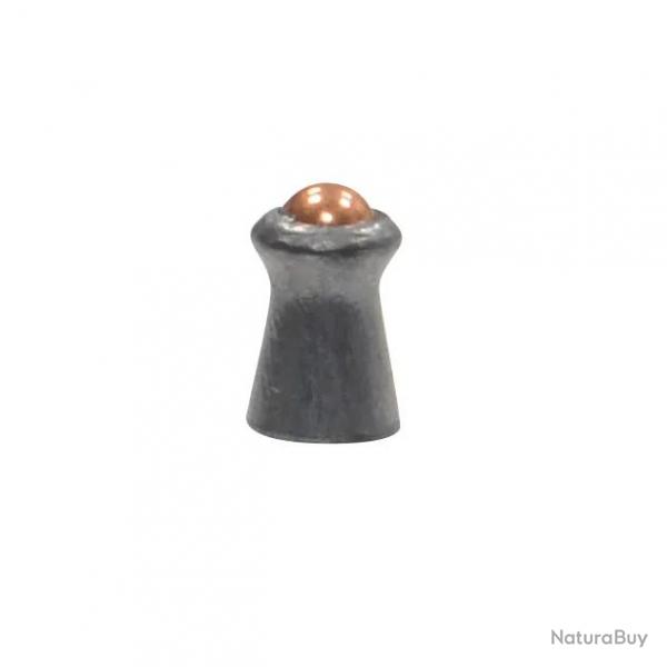 Boite de 150 plombs Rocket tête bille acier cuivré cal 4.5mm