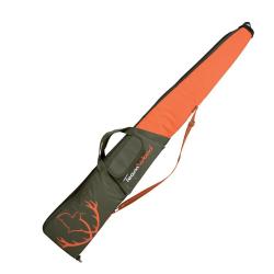 Fourreau fusil et carabine polyester orange kaki 120-130cm Fusil