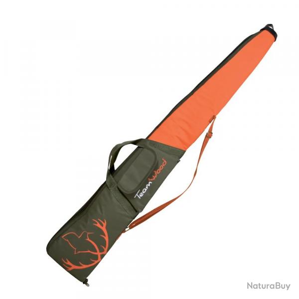 Fourreau fusil et carabine polyester orange kaki 120-130cm Fusil