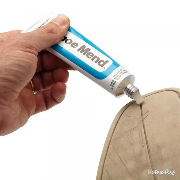 Tube réparation caoutchouc transparent chaussures usées 44,5ml