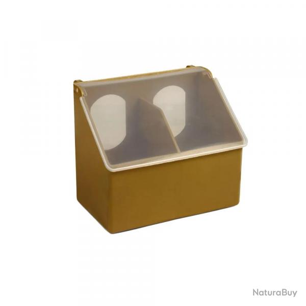 Mangeoire de cage co 2 trous pour pigeons - GAUN